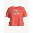 thumbnail image 6 of Joyspun Women's Graphic Sleep T-Shirt, Sizes S to 3X, 6 of 6