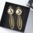 thumbnail image 3 of Woodpecker Book Accessories: Vintage Copper-Colored Lace Bookmarks – Set of 2 Stainless Steel Book Markers for Readers and Book Lovers, 3 of 5