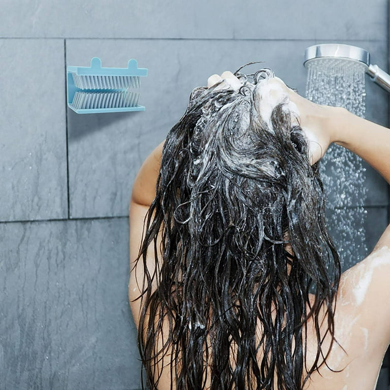Hair Catcher, Reusable Shower Wall Hair Collector Hair Trap for Drain  Protector, Silicone Hair Catcher for Bathroom Bathtub