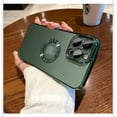 thumbnail image 2 of Compatible with iPhone 13 Pro Max Case with Camera Lens Protector,Logo View for Women Men, Soft Clear Back Cover, Luxury for iPhone 13 Pro Max Phone Cases (iphone13proMax, Green), 2 of 18