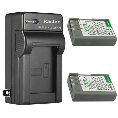 Kastar 2-Pack EN-EL9a Battery and AC Wall Charger Replacement for Nikon D5000 SLR Digital Camera  D40 SLR Digital Camera  D40X SLR Digital Camera  D60 SLR Digital Camera  D3000 SLR Digital Camera