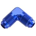thumbnail image 2 of Red Horse Performance 821-10-1 RHP821-10-1 -10 MALE 90 DEGREE AN/JIC FLARE ADAPTER - BLUE, 2 of 2