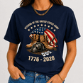 thumbnail image 5 of Veteran Of The United States Army 1776-2026 Shirt, USA 250th Anniversary Patriotic Veteran T Shirt, Military Boots American Flag Graphic Tee, 5 of 6
