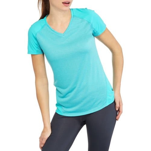 Danskin Now - Danskin Now Women's Short-Sleeve Active Stripe T-Shirt ...