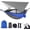 Blue, variant on Camping Hammock with Mosquito Net & Rain Fly Tent Tarp & Tree Straps Portable Strong Nylon Hammock Parachute Tent w/Storage Bag for Camping Hiking Backyard Outdoor Backpacking Travel
