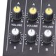 thumbnail image 4 of Mini mixeur de son 8 entrées 2 sorties 4 canaux stéréo et 8 canaux mono pour microphone, mixeur de ligne pour studio, scène, petits clubs, bars, 4 of 4