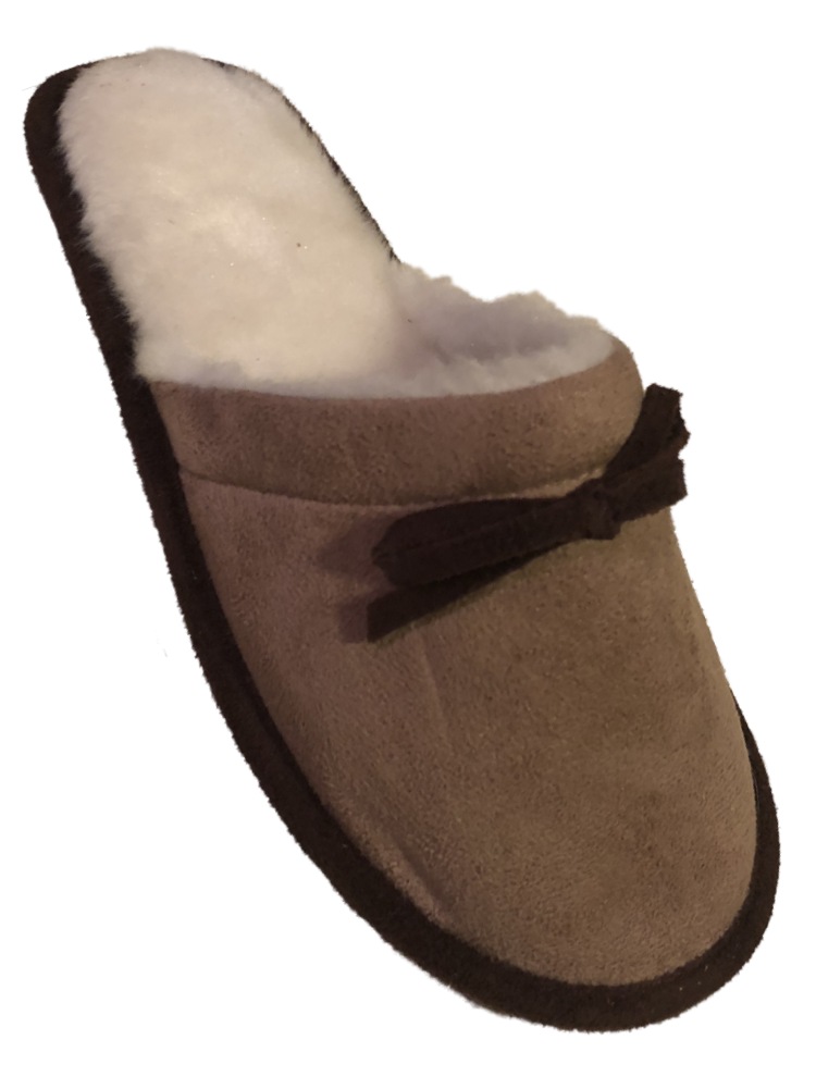 Slippers Bow Front Scufs House Shoes 