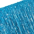 thumbnail image 3 of Uxcell 1 Yard of 4" Blue Sequin Fringe Trim DIY Tassel Trim, (2.95 ft/0.9m), 3 of 6