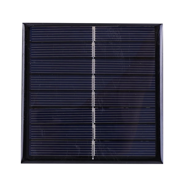 Panel Carga Solar Portátil Cgtredaw 2W 4V para Carga Batería Recargable 1 2 V 2xAA