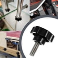 thumbnail image 4 of Phenofice bolts with plastic knobs Knob Tightening Screw Black ABS Carbon Steel 1 Set, 4 of 7