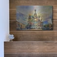 thumbnail image 5 of Luxe Metal Art 'Saint Petersburg Russia Church of the Savior on Spilled Blood Ver2' by Pedro Gavidia, Metal Wall Art, 16"x12", 5 of 9