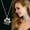 Silver SL, variant on Iumwxz 100 Ianguages I Iove You Projection Necklace Pet Photo Necklace Accessories Gift