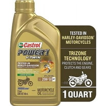Castrol 15D28D Power RS V-Twin 4T Motorcycle Oil - 20W50 - 1L.