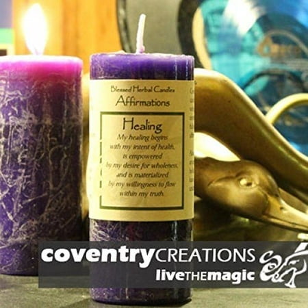 Affirmations - Healing candle
