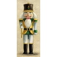 thumbnail image 3 of Milan, Vittorio 10x18 Black Modern Framed Museum Art Print Titled - Christmas Nutcracker II, 3 of 5