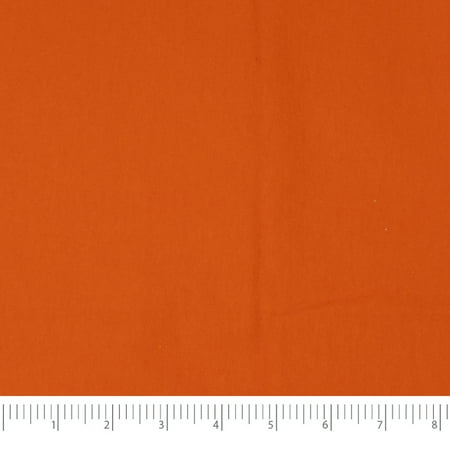 RTC Fabrics 42"/43" 100% Cotton Flannel Solid Orange Color Crafting Fabric by the Yard