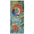 thumbnail image 1 of Trans-Ocean Imports RVLR5225504 24 x 60 Po Liora Manne Ravilla Tropical Fish Tapis d'Intérieur et d'Extérieur&44; Bleu, 1 of 1