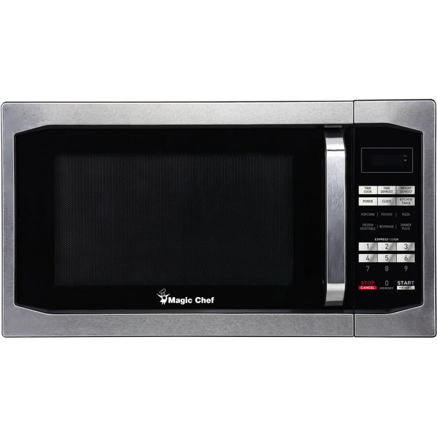 Magic Chef 1 6 Cu Ft 1100w Countertop Microwave Oven With