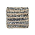 thumbnail image 6 of LR Home Serena Pouf in Blue/Beige 18" x 18" x 18", 6 of 8