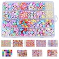 thumbnail image 2 of Snap Beads Set Creative Acrylic Developmental DIY Beads Toy DIY Jewelry Beads, 2 of 5