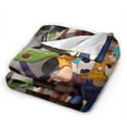 thumbnail image 2 of Toy Story Blanket, Super Soft Throw Blanket For Couch Sofa Bed, Cozy Lightweight Warm Flannel Blanket, 80"X60", 2 of 9
