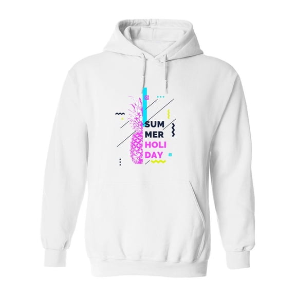 Summer Holiday Design Hoodie Men -Image by Shutterstock, Male Small