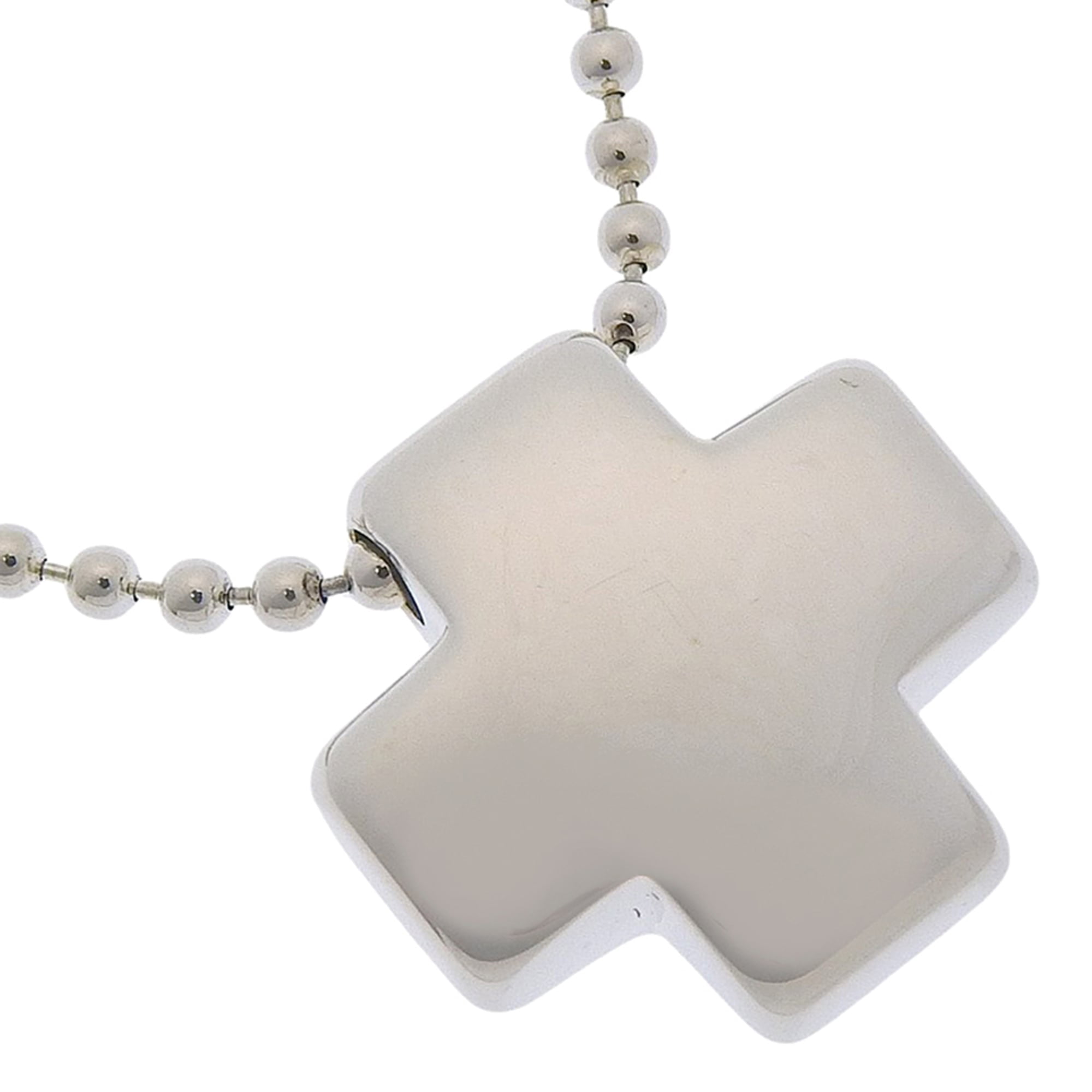 Tiffany Cross Necklaces in Sterling Silver & Gold