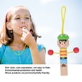 thumbnail image 4 of Colorful Kids Whistle, Wooden Mini Flute Music Instruments Toy For Toddler, 4 of 8