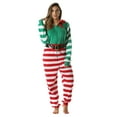 thumbnail image 2 of #followme Adult Christmas Bodysuit for Women Jumpsuit One-Piece Pajamas, 2 of 4