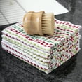 thumbnail image 5 of RITZ Pebble Cotton Terry Bar Mop Dish Cloth Set, 6-Pack, 12" x 12", Holiday, 5 of 5