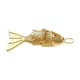 thumbnail image 1 of SGACAI Colgante con dije de pez dorado RJSQAQE, colgante chapado en oro con forma de pez dorado, animal marino, colgante pavé de océano para hacer pulseras, collares, pendientes y joyas, 1 of 7