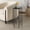 Black, variant on Safavieh Couture Galvin Modern Metal and Marble Hexagon End Table, Black