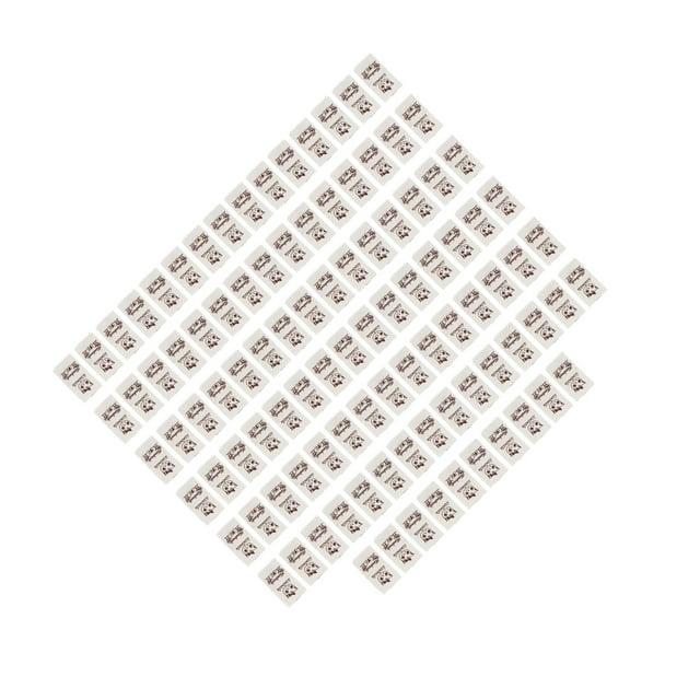 Langgg Handmade Labels Tags DIY Crafts Clothing Garment Essential To Personalize Any Item Durable Wallet Foldable Cat with Love 4x2cm