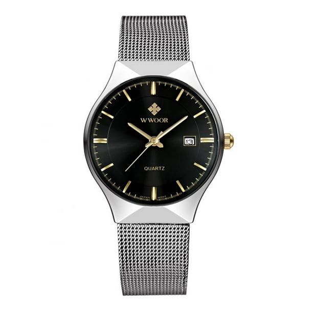 Round Watch, Male Wristwatch Calendar Watch, Friends For Men Accessories 