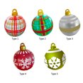 thumbnail image 2 of Globos decorativos navideños para iluminar tu hogar, colores vibrantes, forma esférica, inflables, material PVC, variedad de 5 diseños., 2 of 6