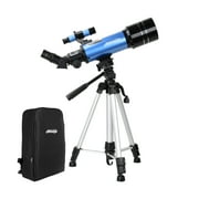 Aomekie Telescope with Backpack, Refractor Star Scope with Phone Adapter, 400x700MM Aperture, 12X-160X Magnification