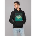 thumbnail image 2 of Wavey Rocky Mountains Hoodie Men's -SelectDesign, 2 of 4