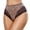 Leopard Print, variant on High Waisted Tummy Control Shapewear for Women - Stripe Lace Ladies Underwear Panties Pattern S