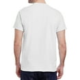 thumbnail image 3 of Jnriver Men's Short Sleeve Lightweight Heavy Cotton T-Shirt Regular-Fit Crewneck Tee for Casual Wear Gym Workout Summer Outfit - White - M, 3 of 3