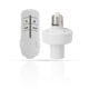 thumbnail image 1 of Wosthever Portalámparas de 220V, convertidor de Base de lámpara de repuesto, interruptor de luz nocturna de plástico, iluminación de enchufe Accesorios para electrodomésticos, 1 of 6