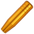 thumbnail image 1 of Abfer Pomo de palanca de cambios pesado de 5.0 in, aleación de aluminio, palanca de cambios para coche, mango de cambio para la mayoría de vehículos manuales automáticos (dorado), 1 of 1