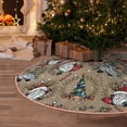 thumbnail image 5 of Disketp Santa Claus cute Christmas Tree Skirt, Christmas Tree Decorations, Christmas Decor, Tree Mat Decoration(30-48IN)-36", 5 of 6