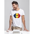 thumbnail image 2 of Sexy Lips Flag Of Chad Tee Men's -Image by Shutterstock, 2 of 4