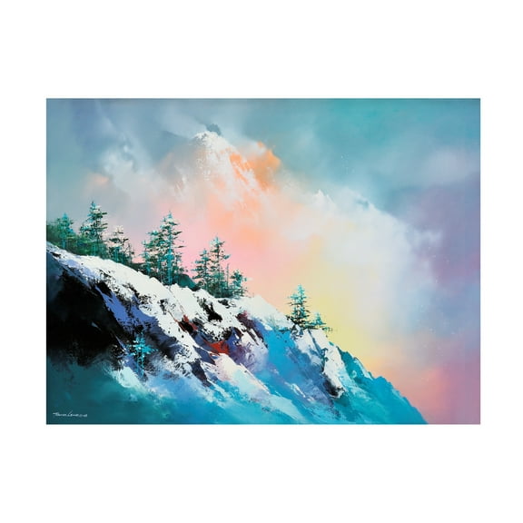 Canvas Wall Art - Thomas Leung 'Sea of Clouds' Wall Art for Living Room, Bedroom, or Office Décor by Trademark Fine Art - 19 x 14 Inches