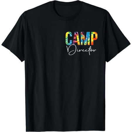 Camp Director Women Tie Dye Back To School Appreciation Day T-Shirt