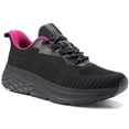 thumbnail image 1 of Black Slip Resistant Work Shoes for Women Comfortable Sneakers Chef Kitchen Walking Shoes, 1 of 8
