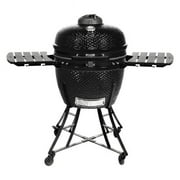 24 in. Black Kamado Charcoal Grill