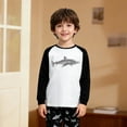 thumbnail image 4 of Afdoent Boys Pajamas Set Cozy Kids Cartoon Print Long Sleeve Top And Pants Two Piece Sleepwear For Boys Soft Nightwear Classic 4-5 Years, 4 of 4