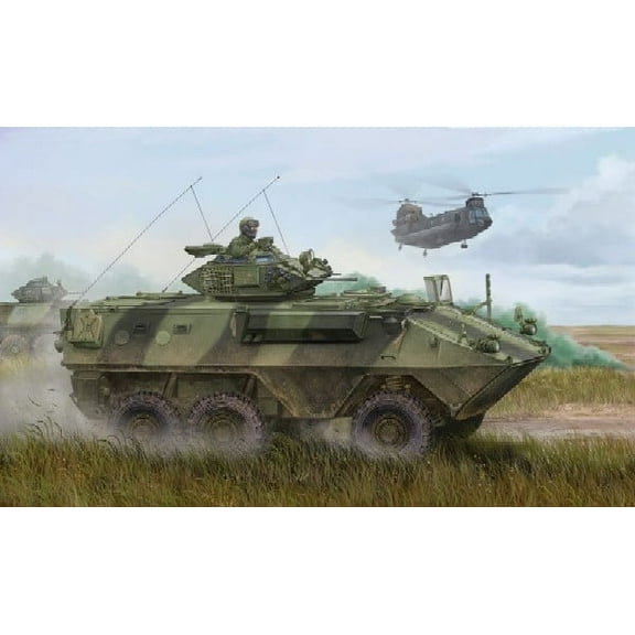 BOX! 26x15x5 1/35 Canadian Grizzly 6x6 Armored Vehicle General Purpose (AVGP) (D)