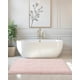 thumbnail image 2 of Alfombra de baño ILANGO rosa antideslizante superabsorbente 120 x 60 cm, 2 of 9